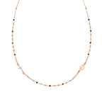 Collana rosario donna argento Amen