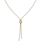 Collana donna Amen nodo in ottone  placcata  oro  18k CLNOAMGG