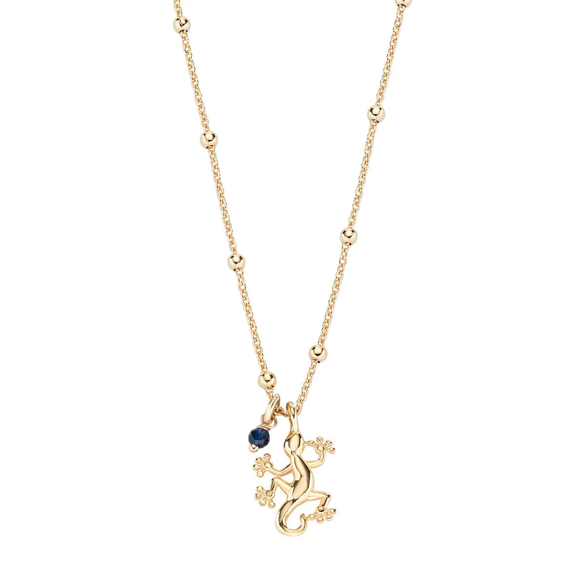 Collana donna argento Amen con geko CLANGEGBL3
