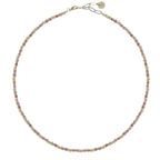 Collana donna acciaio Liu Jo con pietre  colorate color oro