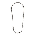 Collana uomo MARLU’ acciaio brunito