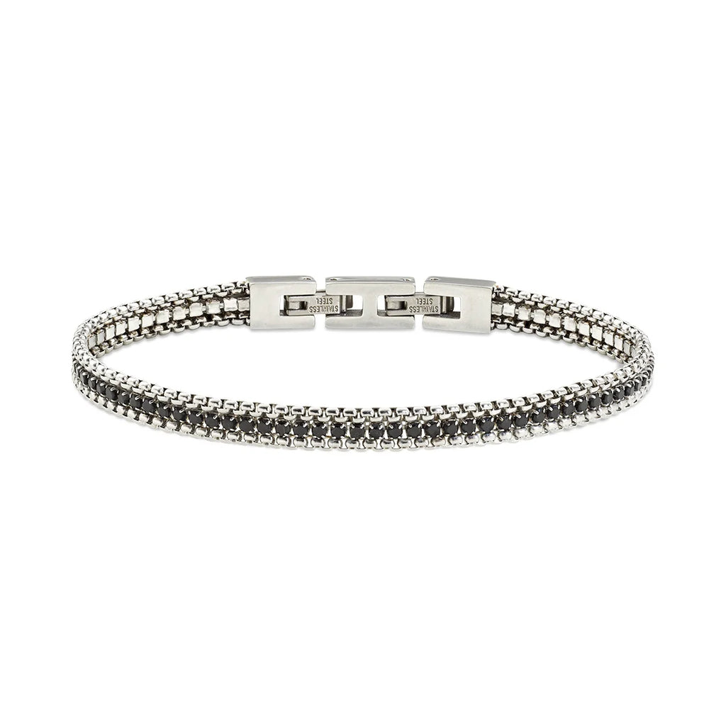 Bracciale uomo acciaio Amen tennis ACTN2