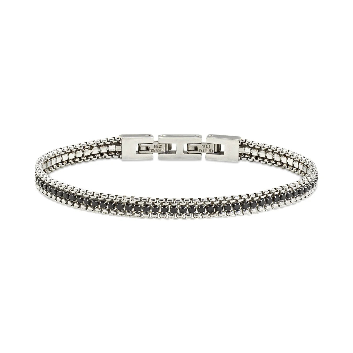 Bracciale uomo acciaio Amen tennis ACTN2