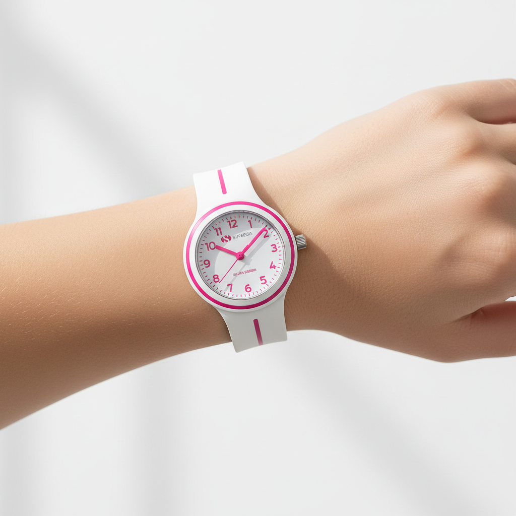 Orologio Superga bambino small bianco STC121