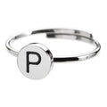Anello acciaio donna Marlù con lettere