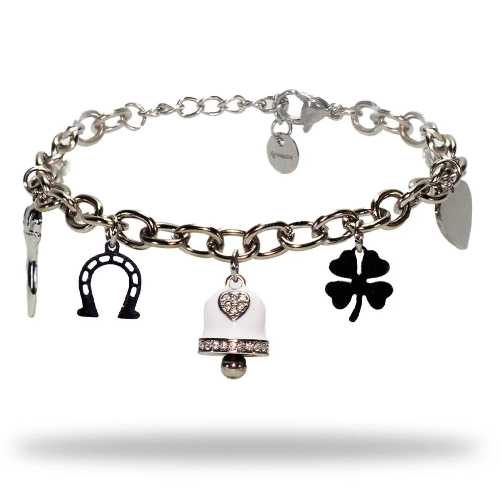 Bracciale donna acciaio Freddy Campanella silver