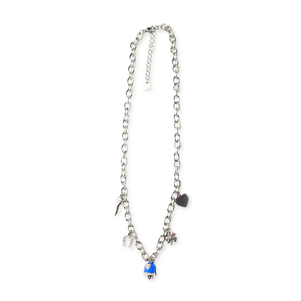 Collana acciaio donna Freddy con campana silver