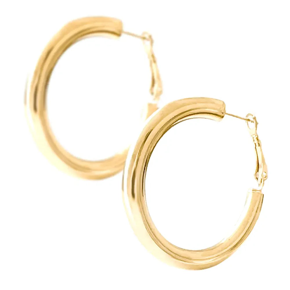 Orecchini donna cerchio Freddy gold 2,5cm