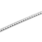 Tennis acciaio Freddy silver con chiusura a gancio