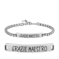 Bracciale acciaio uomo Luca Barra per maestro