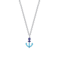 Collana in acciaio bambino Luca Barra con ancora