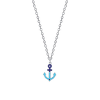 Collana in acciaio bambino Luca Barra con ancora