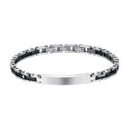 Bracciale acciaio uomo Luca Barra