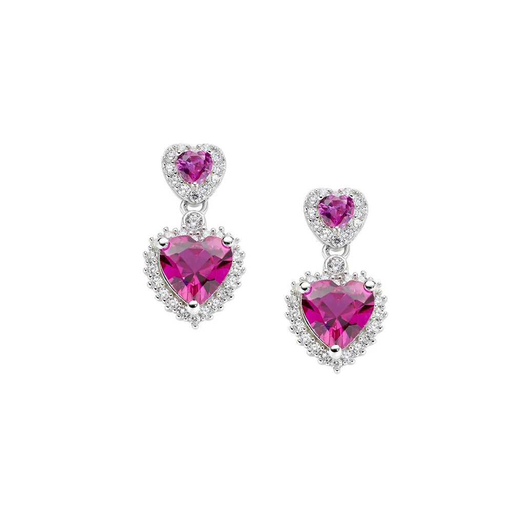 Orecchini donna Amen argento cuore
