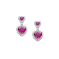 Orecchini donna Amen argento cuore