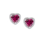 Orecchini donna Amen argento cuore