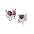 Orecchini donna Amen argento cuore