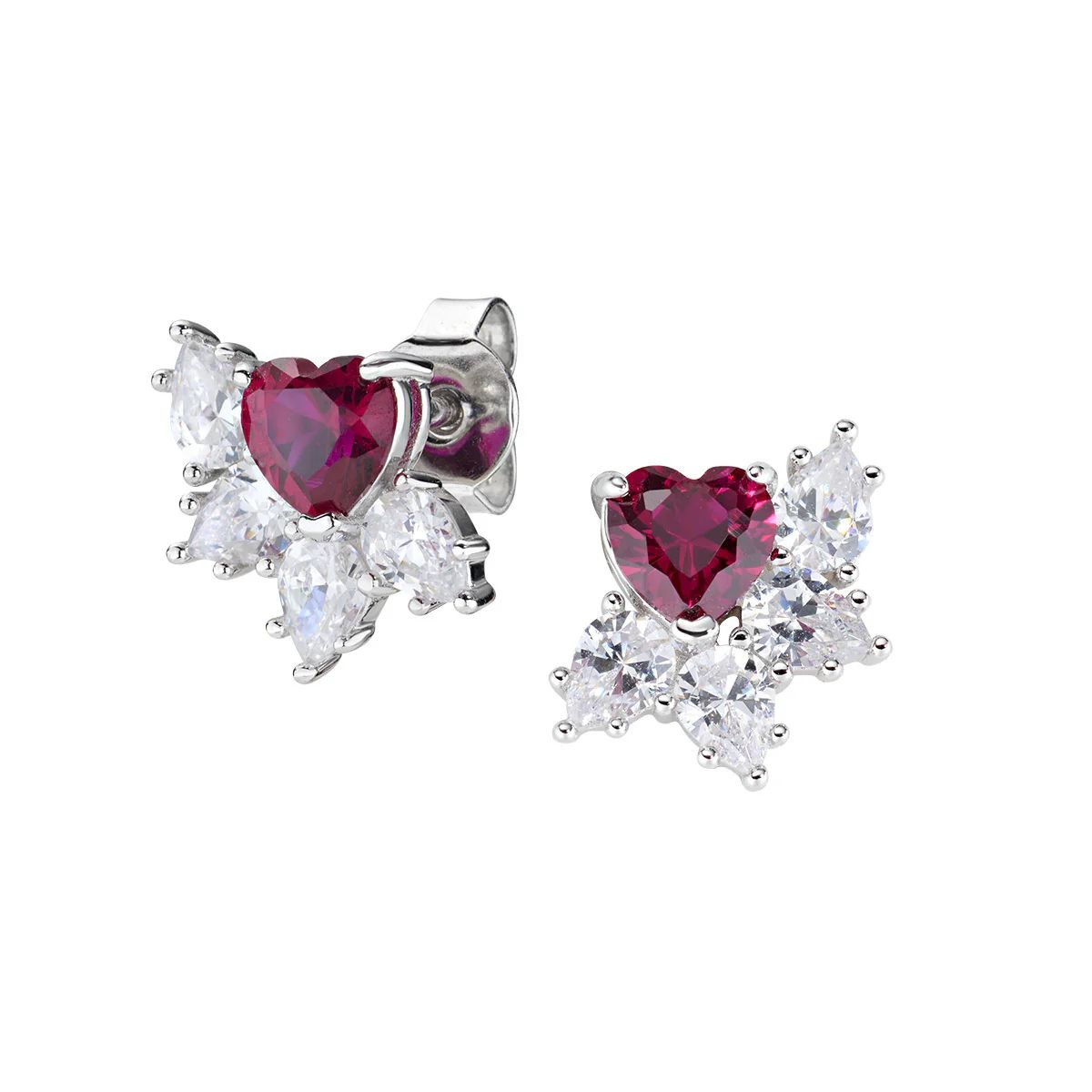 Orecchini donna Amen argento cuore