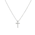 Collana donna Amen croce in Argento