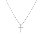 Collana donna Amen croce in Argento