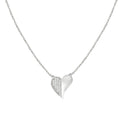 Collana donna Amen cuore in argento