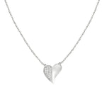 Collana donna Amen cuore in argento
