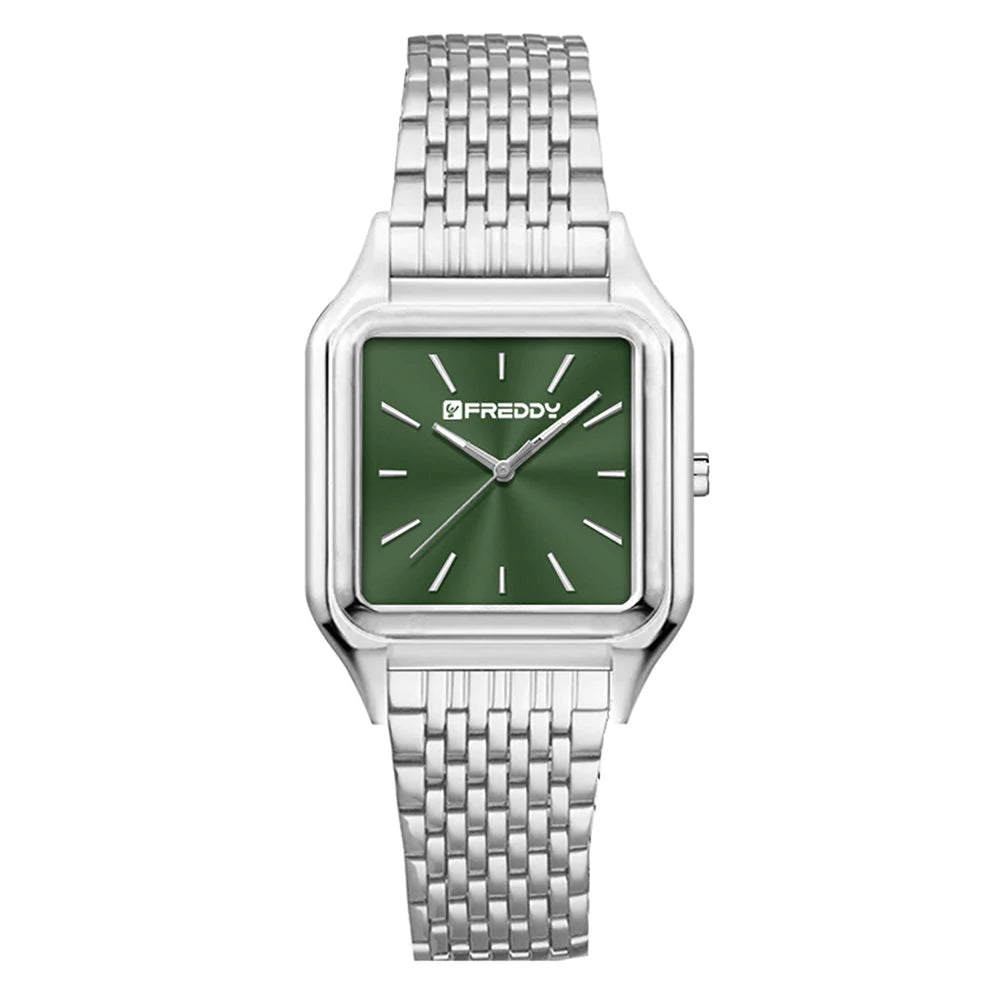 Orologio Freddy donna argento quadrato FW064