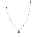 Collana bambina Amen con coccinella in argento