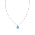 Collana bambina Amen con ippopotamo in argento
