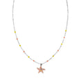 Collana bambina Amen con stella marina in argento