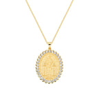 Collana donna argento Amen Medjugorie