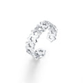 Anello bambina acciaio Brand traforato con stella