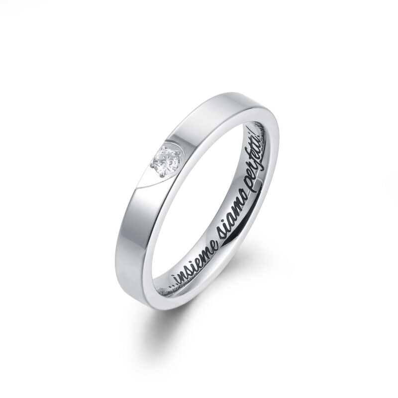 Anello/fedina unisex acciaio Brand 11RG006/006N