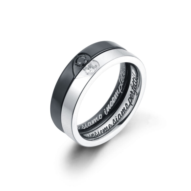 Anello/fedina unisex acciaio Brand 11RG006/006N