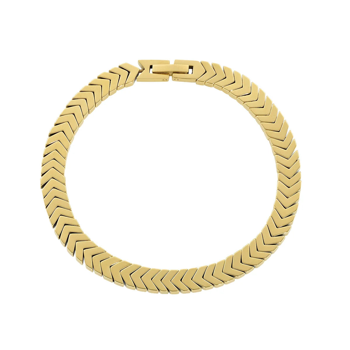 Bracciale uomo acciaio Amen spina di pesce