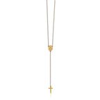 Collana donna acciaio Rosario tennis Brand 14NK030W