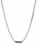 Collana a forma di catena donna acciaio  Liu Jo argento